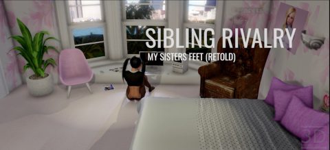 Sibling Rivalry My Step-Sisters Feet