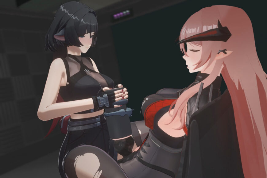 Jane Doe X Ul'Sulah Interrogation (Animation) [MofuMerchant]