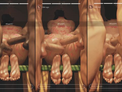 D.va's first times (DP) All version [ZMSFM]