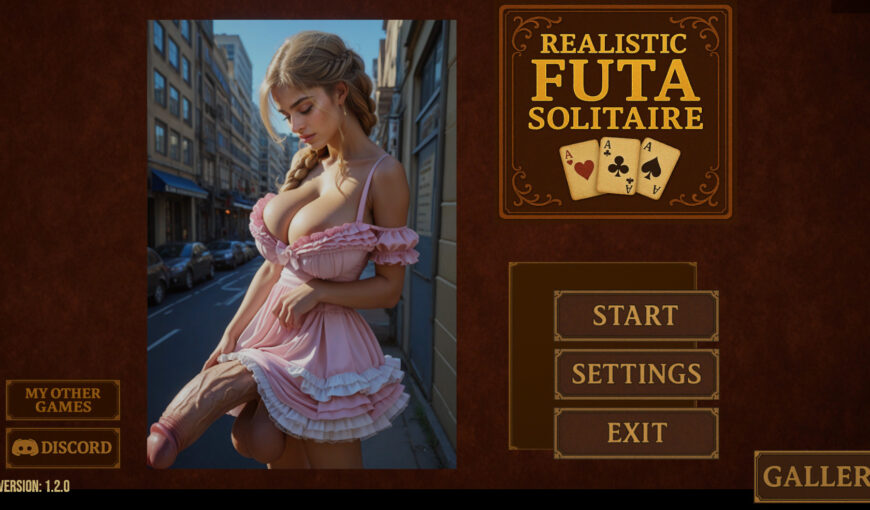Realistic Futa Solitaire – NSFW Card Game [v1.2.0] [Rowing Studios]