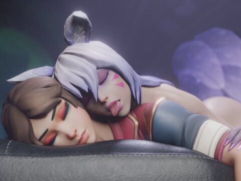 Shin-Ryeong DVa x Kiriko 1080p & 4k [NeonSin]