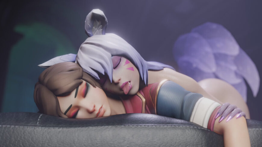 Shin-Ryeong DVa x Kiriko 1080p & 4k [NeonSin]