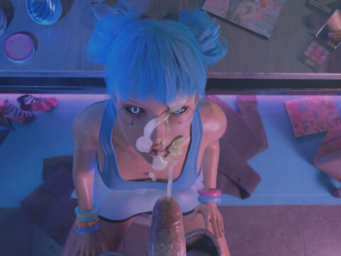 CyberPunk - BlueMoon BJ - Full animation (4K) [ToughCookie]