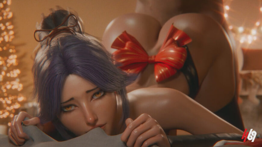 Christmas vibes with Yoruichi