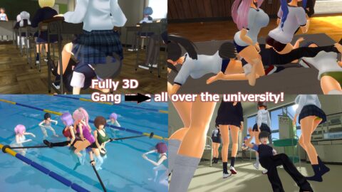 Femdom university life [Final] [Mongori]