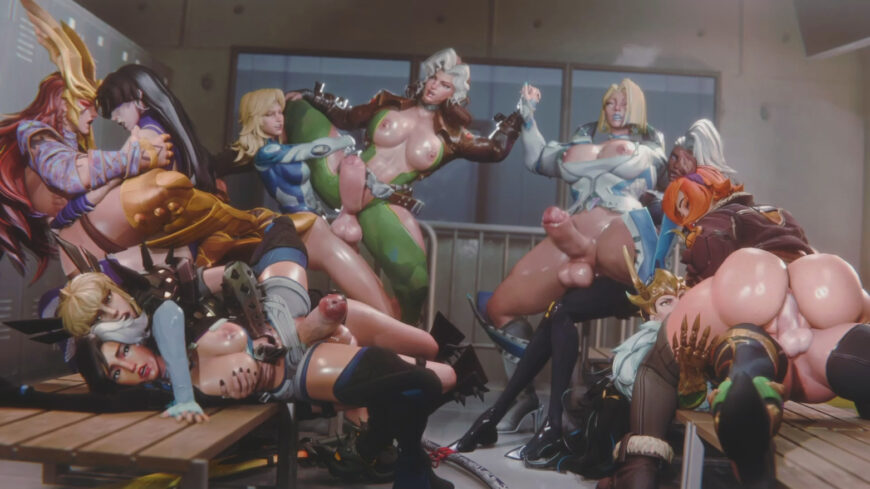 Marvel Rivals Girls Fem & Futa Nude (1080p) [NuttyTouch]