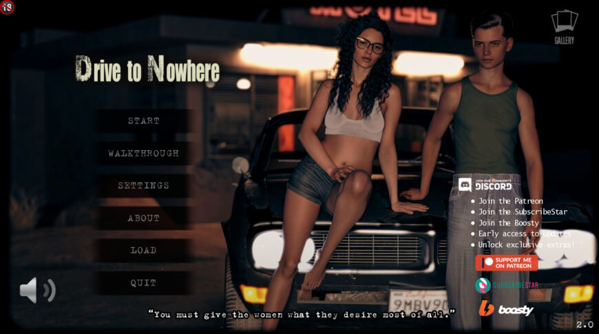 Drive to Nowhere v2.0 Final VisualNovels