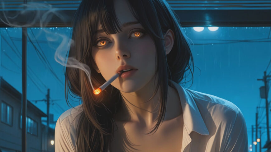 Neon Rain and Late Night Thoughts