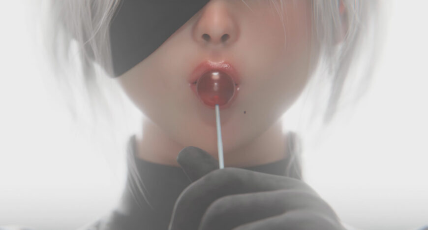 2B Wants to Trade Her Lollipop