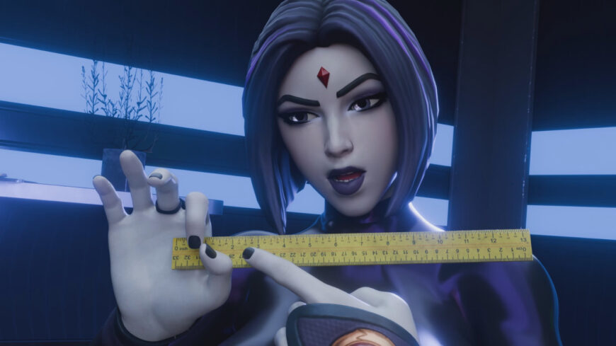 Starfire Vs. Raven - Full Animation [FenderBlender3D]