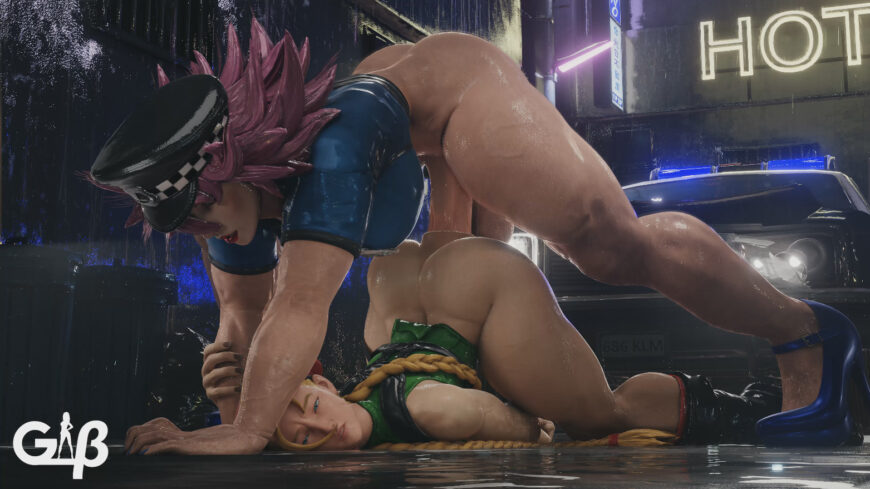 Cammy x Poison - Anal Doggystyle [Fart] [General Butch]