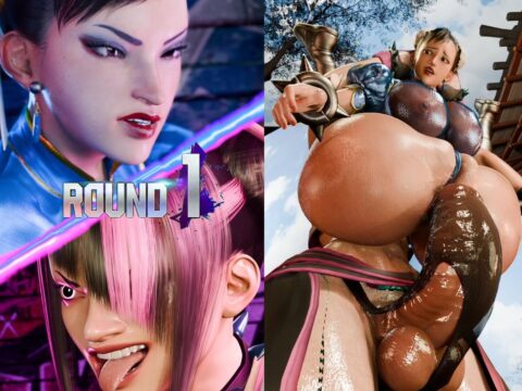 Street Fighter - Chun-Li VS Juri